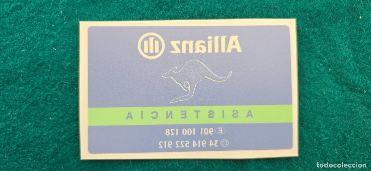Pegatinas de colecci&oacute;n: ADHESIVO - PEGATINA - ALLIANZ ASISTENCIA PARA CRISTAL
