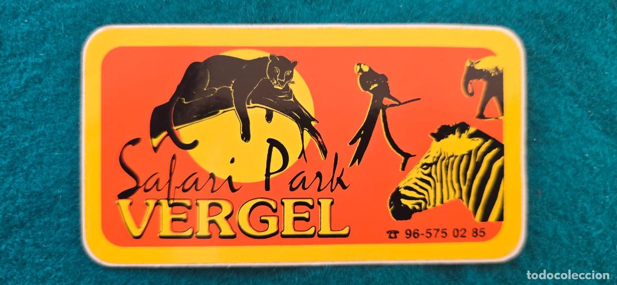 Pegatinas de colecci&oacute;n: ADHESIVO - PEGATINA - SAFARI PARK VERGEL