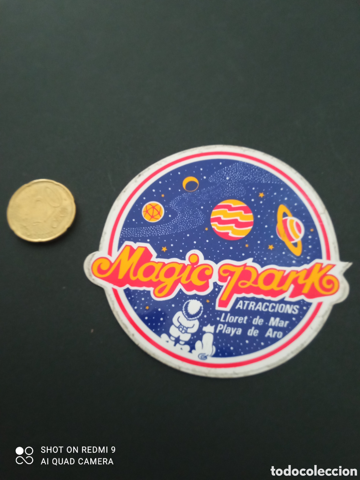 Pegatinas de colecci&oacute;n: PEGATINA A&Ntilde;OS 80s Magic park