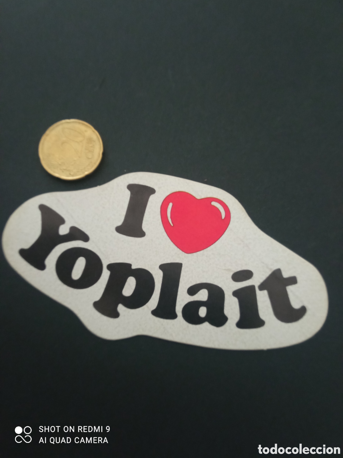 Pegatinas de colecci&oacute;n: PEGATINA A&Ntilde;OS 80s i love yoplait