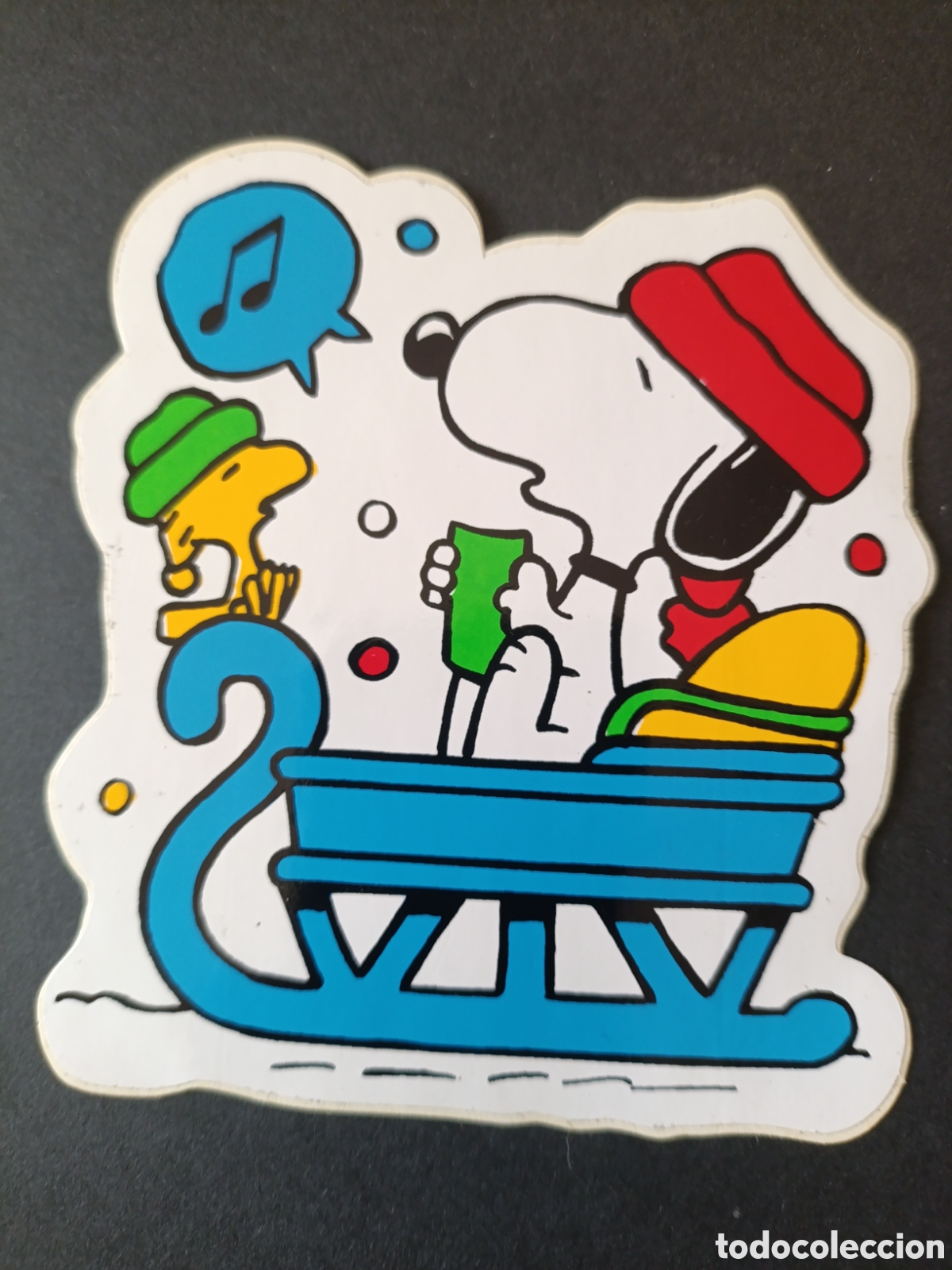 Autocollants de collection: SNOPPY [ PEGATINA A&Ntilde;OS 80 NUEVA ]