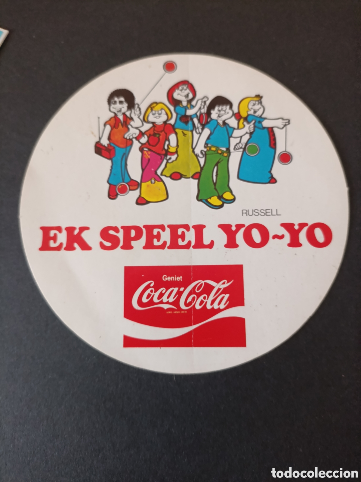 Sammlung von Aufklebern: COCACOLA EK SPEEL YO-YO [ PEGATINA A&Ntilde;OS 80 NUEVA ]