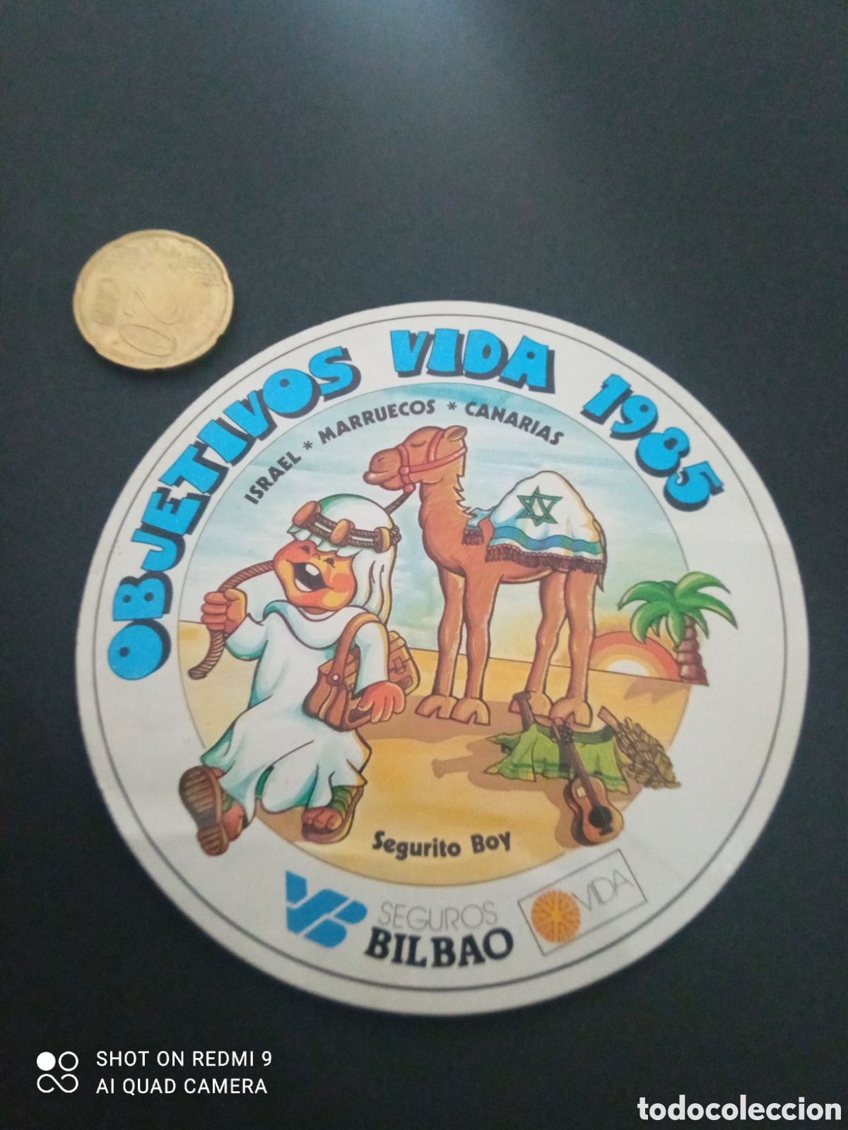 Collection stickers: PEGATINA A&Ntilde;OS 80s objetos vida 1985