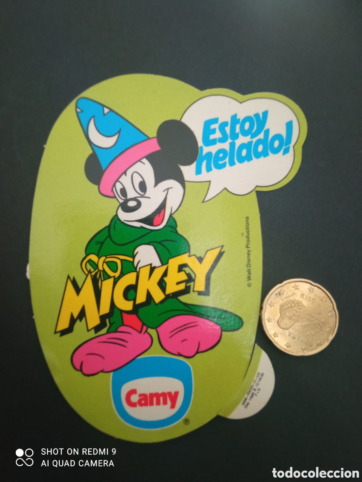 Collection stickers: PEGATINA A&Ntilde;OS 80s mikey camy ! estoy elado &iexcl;