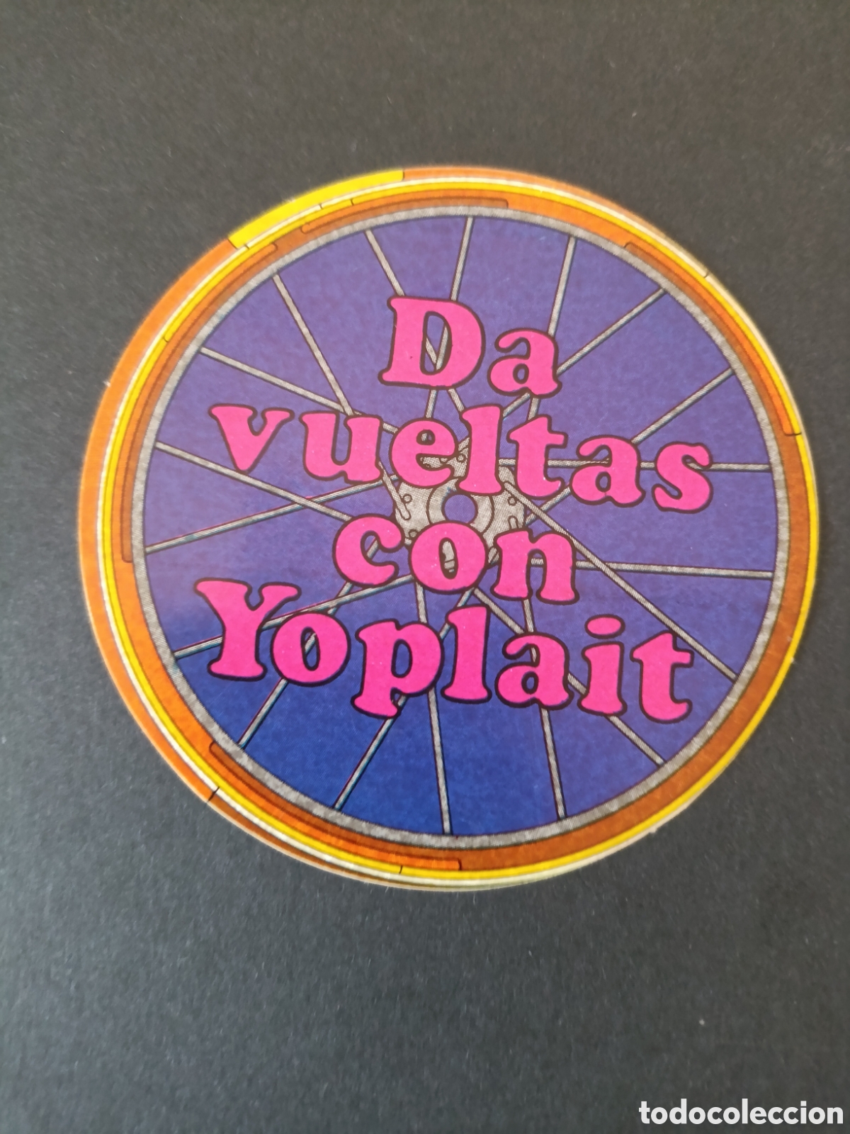 Pegatinas de colecci&oacute;n: DA VUELTAS CON YOPLAIT [ PEGATINA A&Ntilde;OS 80 NUEVA YOPLAIT ]
