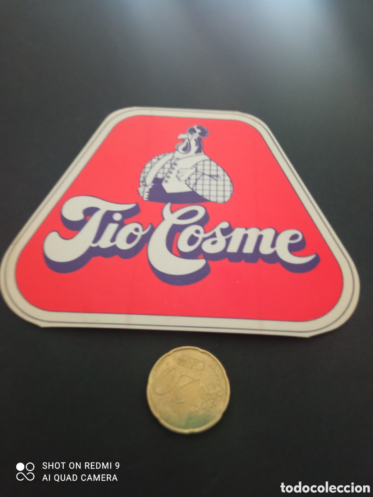 Pegatinas de colecci&oacute;n: PEGATINA A&Ntilde;OS 80s t&iacute;o Cosme rareza dif&iacute;cil de encontrar!