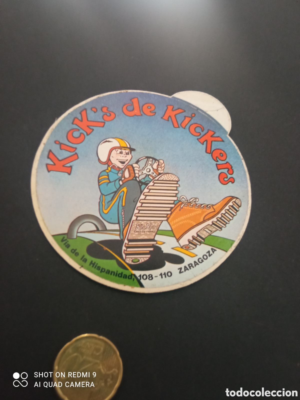 Pegatinas de colecci&oacute;n: PEGATINA A&Ntilde;OS 80s kick's de crickers