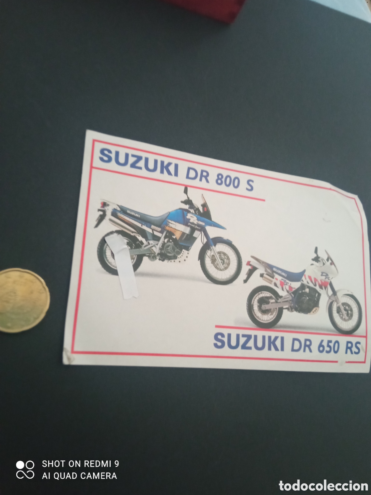 Pegatinas de colecci&oacute;n: PEGATINA A&Ntilde;OS 80s Suzuki dr 800s