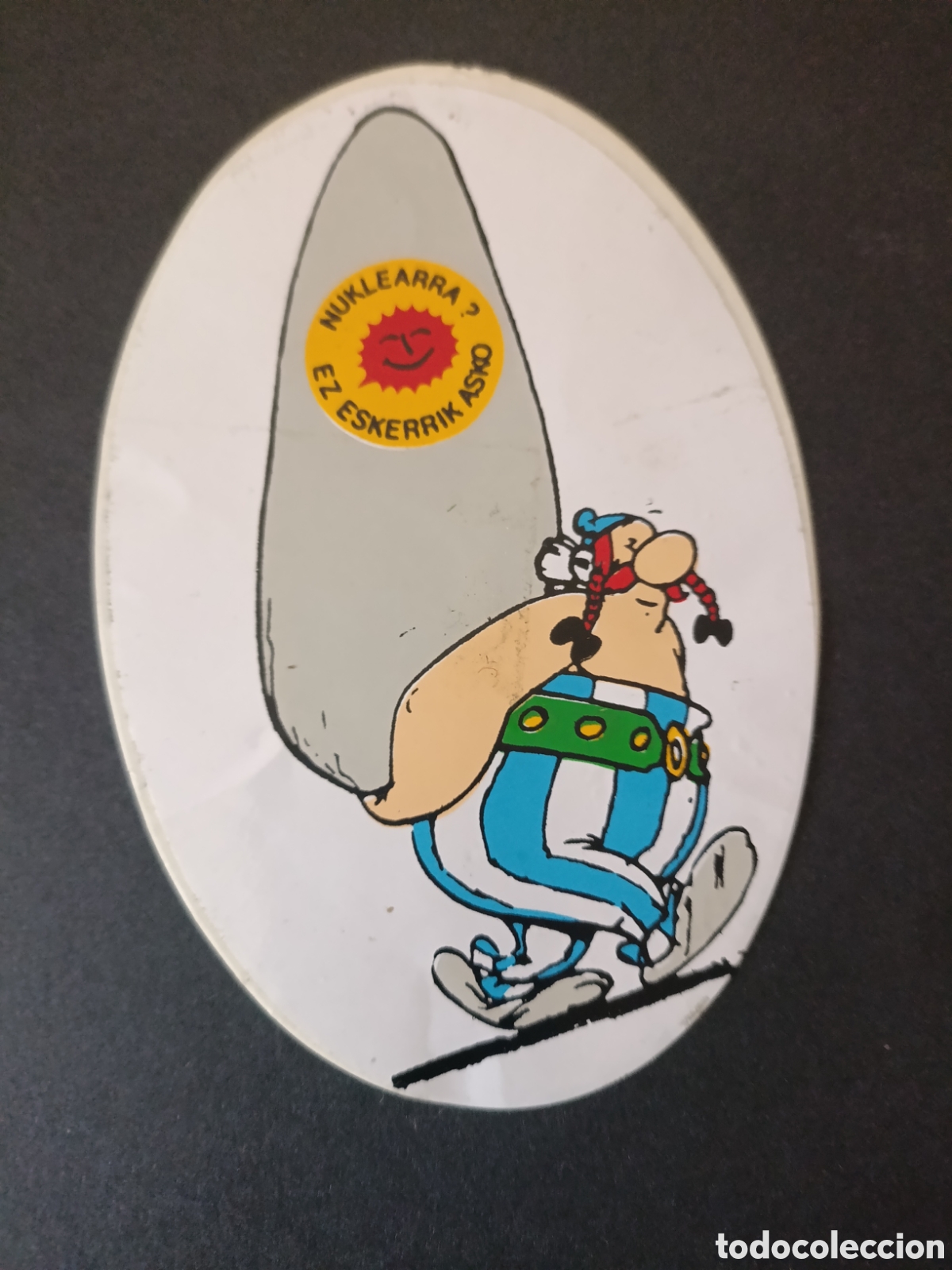 Pegatinas de colecci&oacute;n: ASTERIX Y OBELIS [ PEGATINA A&Ntilde;OS 80 NUEVA ]