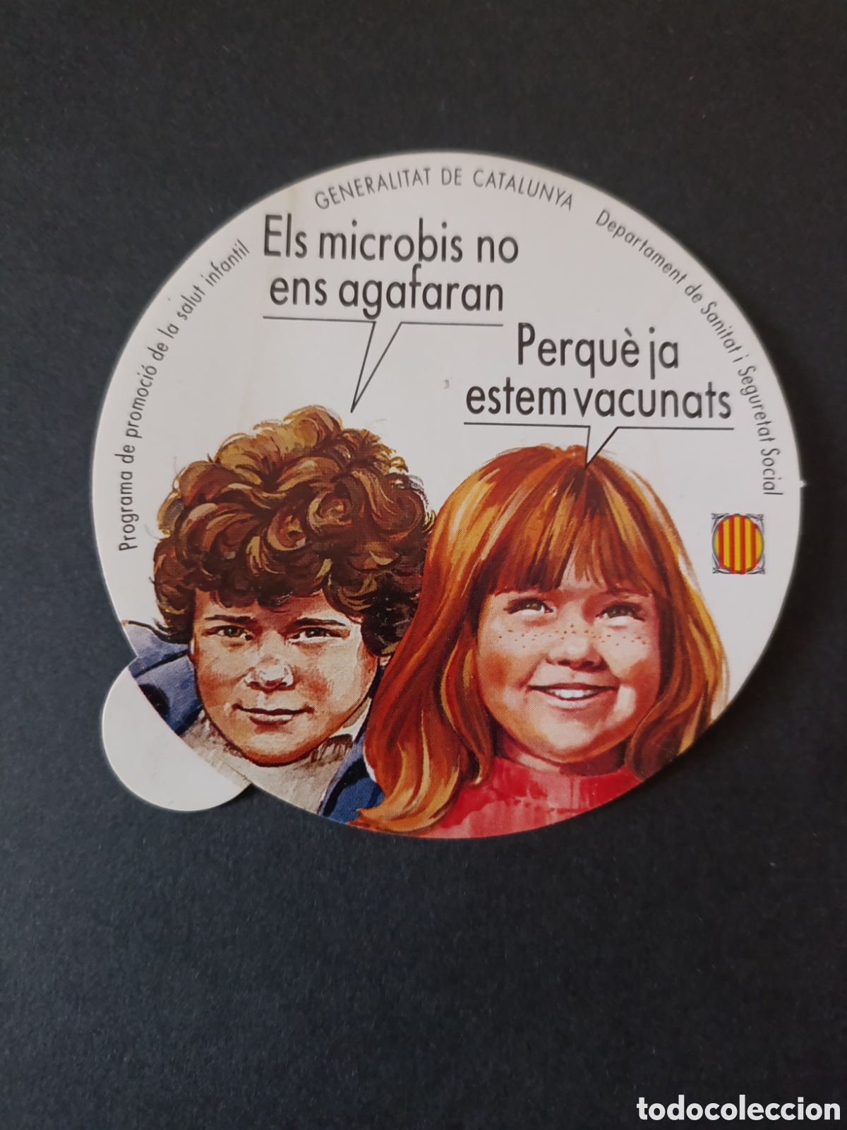 Pegatinas de colecci&oacute;n: Generalitat de Catalu&ntilde;a [ PEGATINA A&Ntilde;OS 80 NUEVA ]