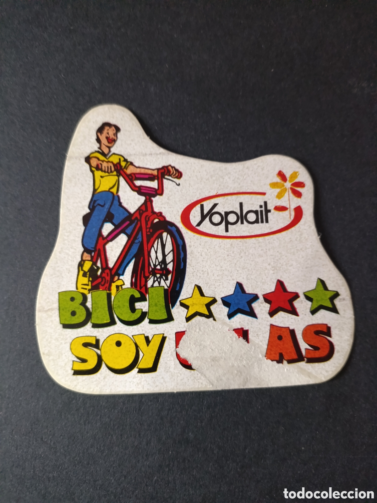 Autocollants de collection: BICI [ PEGATINA A&Ntilde;OS 80 NUEVA YOPLAIT ]