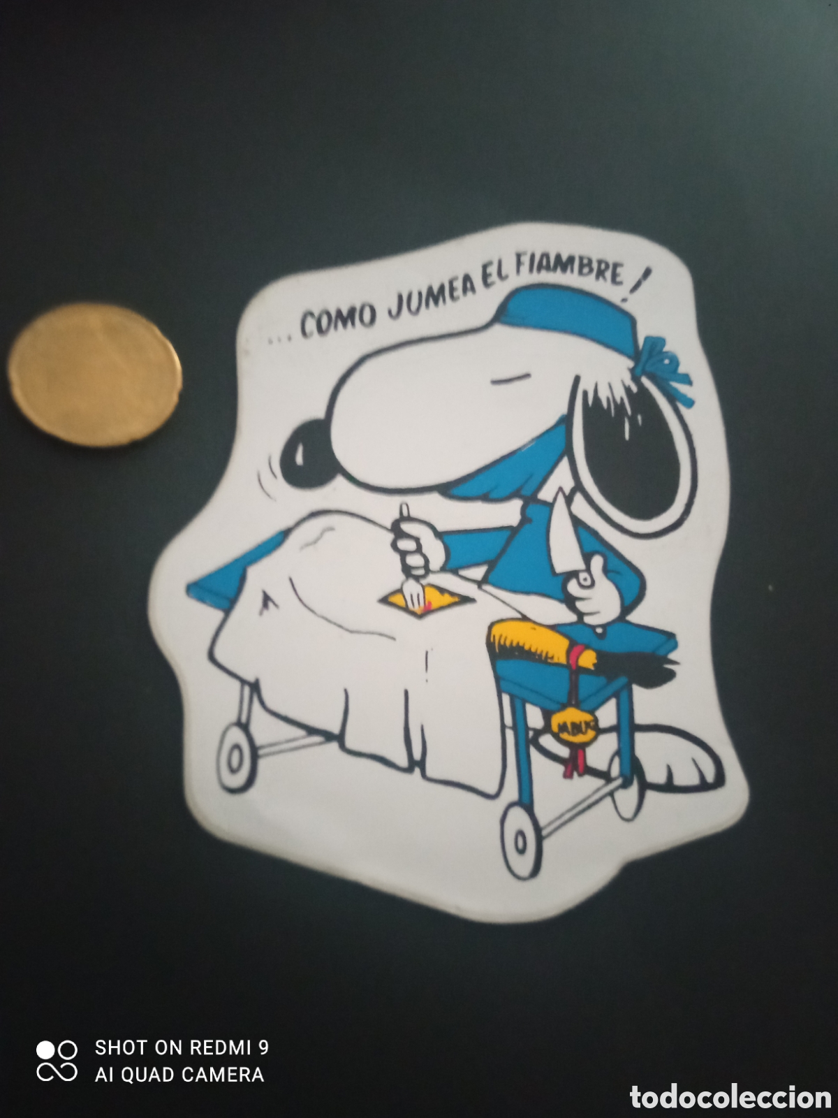 Autocollants de collection: PEGATINA A&Ntilde;OS 80s sloopy operaci&oacute;n