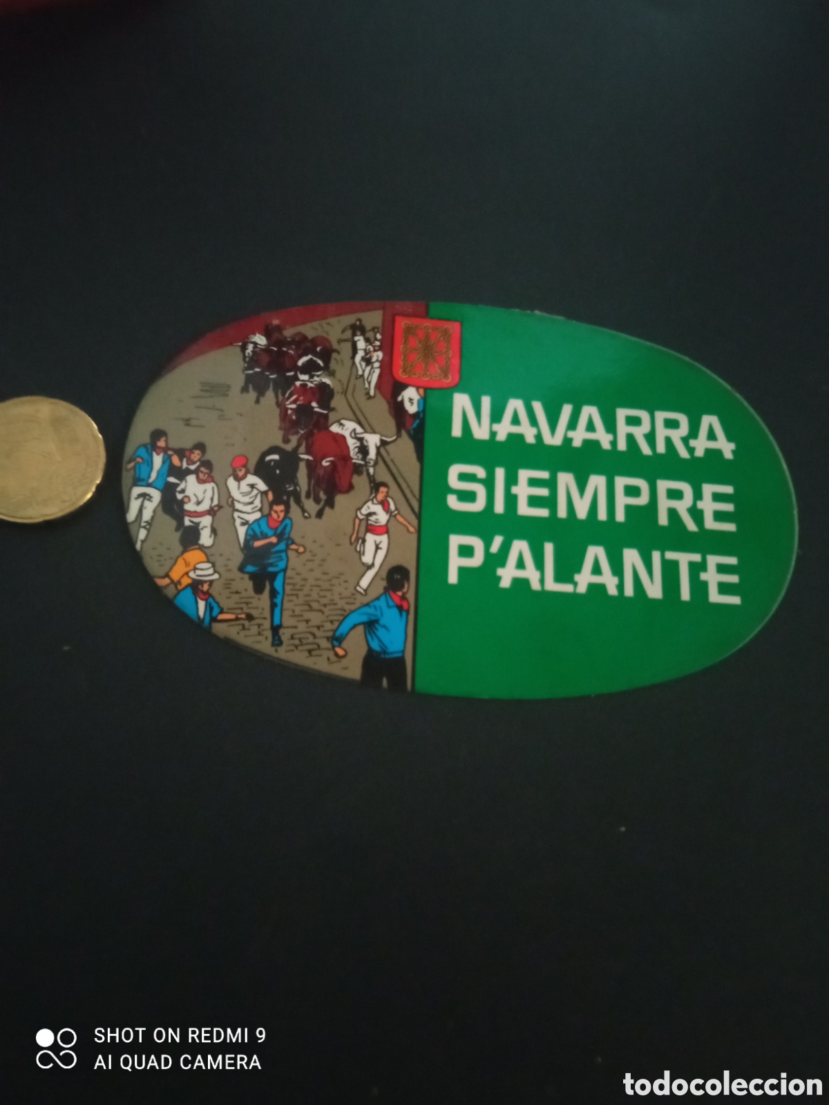 Autocollants de collection: PEGATINA A&Ntilde;OS 80s Navarra siempre palante