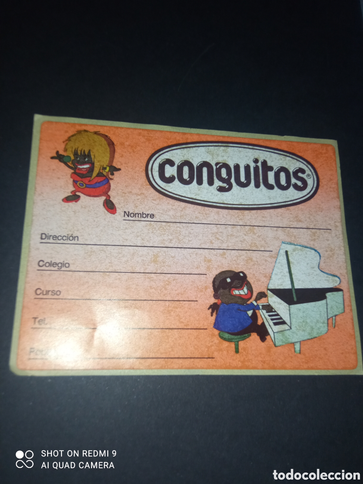 Autocollants de collection: PEGATINA A&Ntilde;OS 80s conguitos