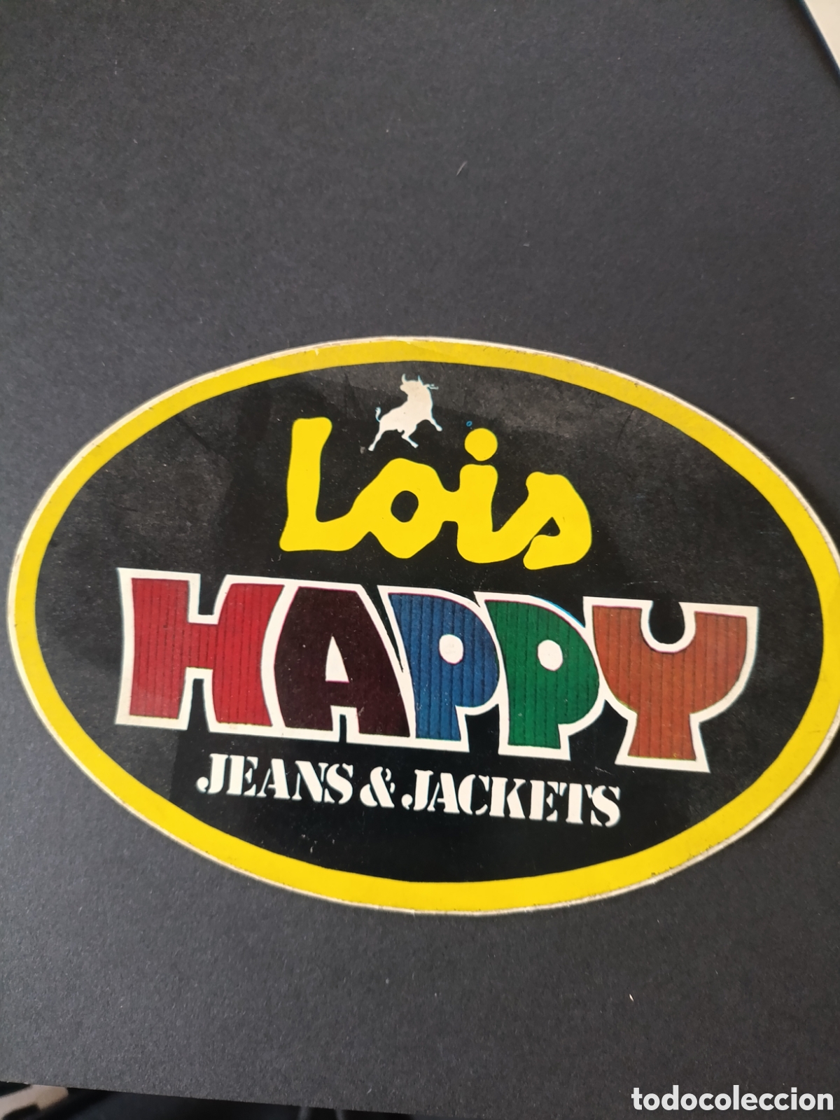 Autocollants de collection: LOIS HAPPY JEAN Y JACKETS [ PEGATINA A&Ntilde;OS 80 NUEVA ]