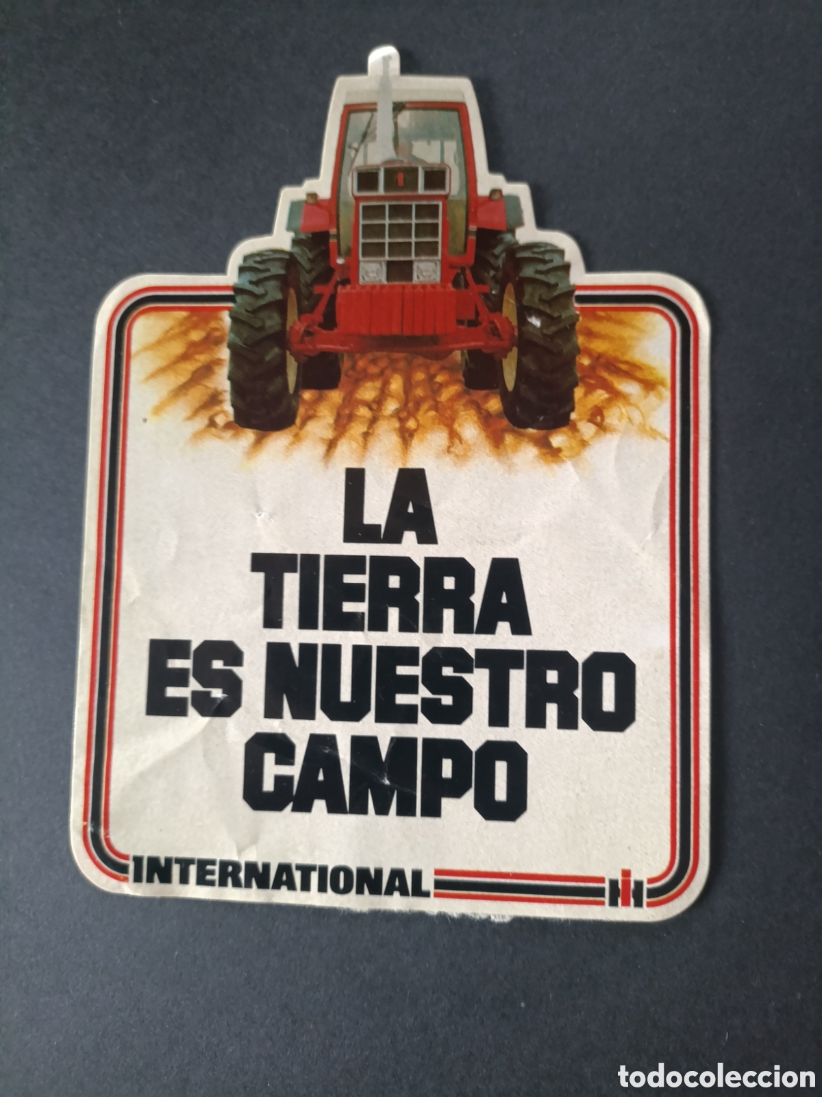 Autocollants de collection: LA TIERRA ES NUESTRO CAMPO [ PEGATINA A&Ntilde;OS 80 NUEVA ]