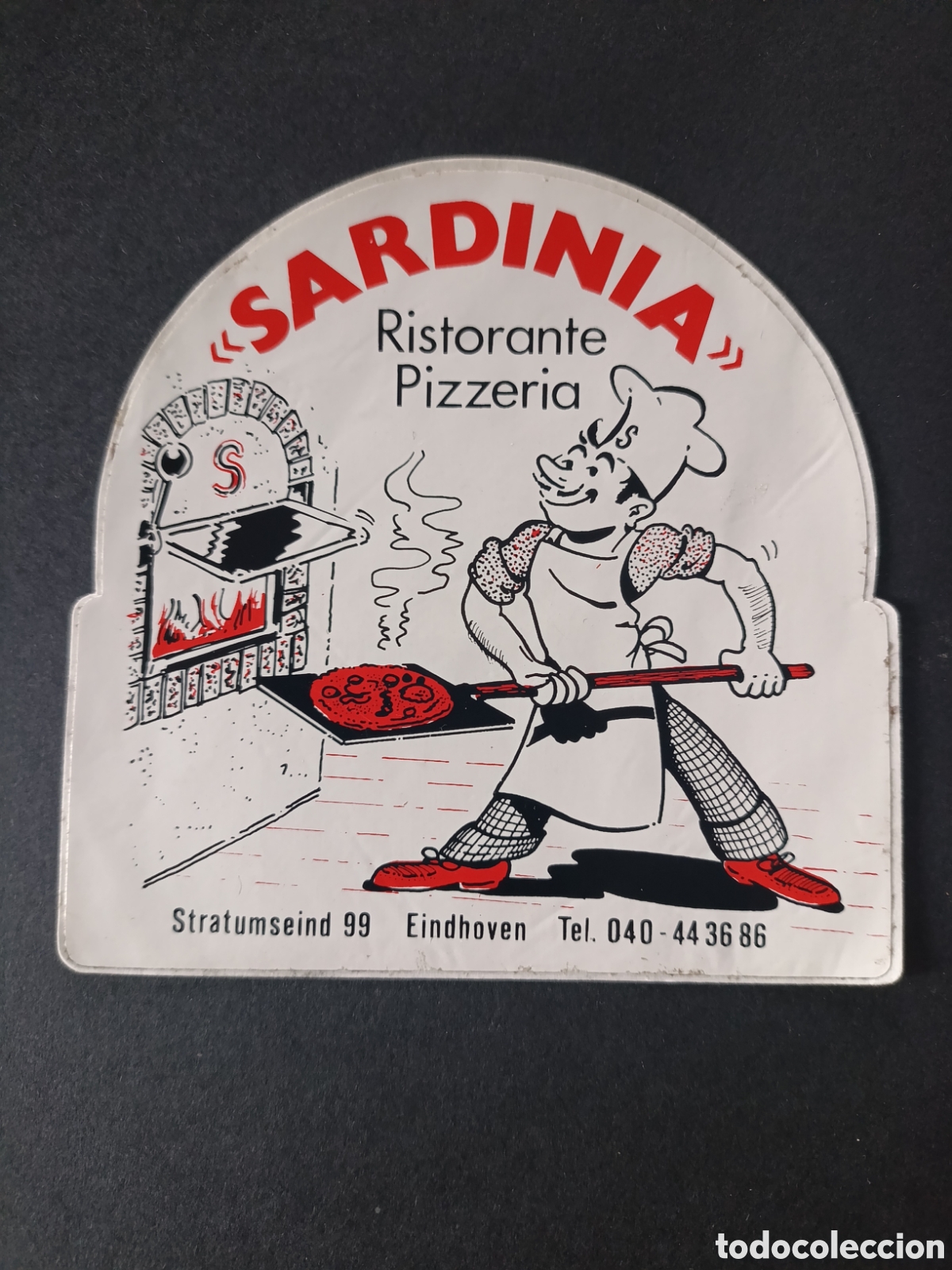 Autocollants de collection: SARANDINA RISTOTANTE PIZZERIA [ PEGATINA A&Ntilde;OS 80 NUEVA ]