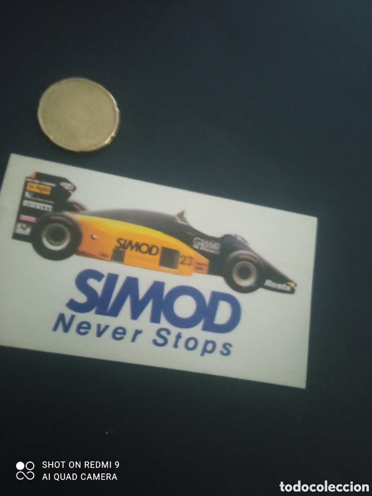 Pegatinas de colecci&oacute;n: PEGATINA A&Ntilde;OS 80s simod never stop