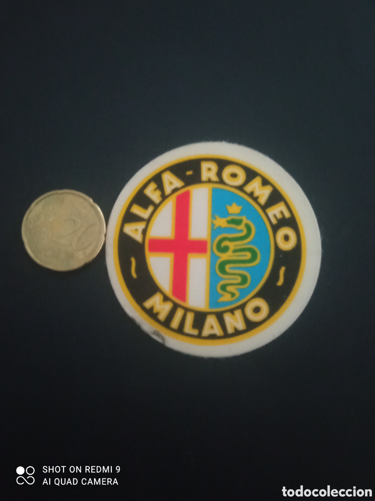Pegatinas de colecci&oacute;n: PEGATINA A&Ntilde;OS 80s alfa romeo milano