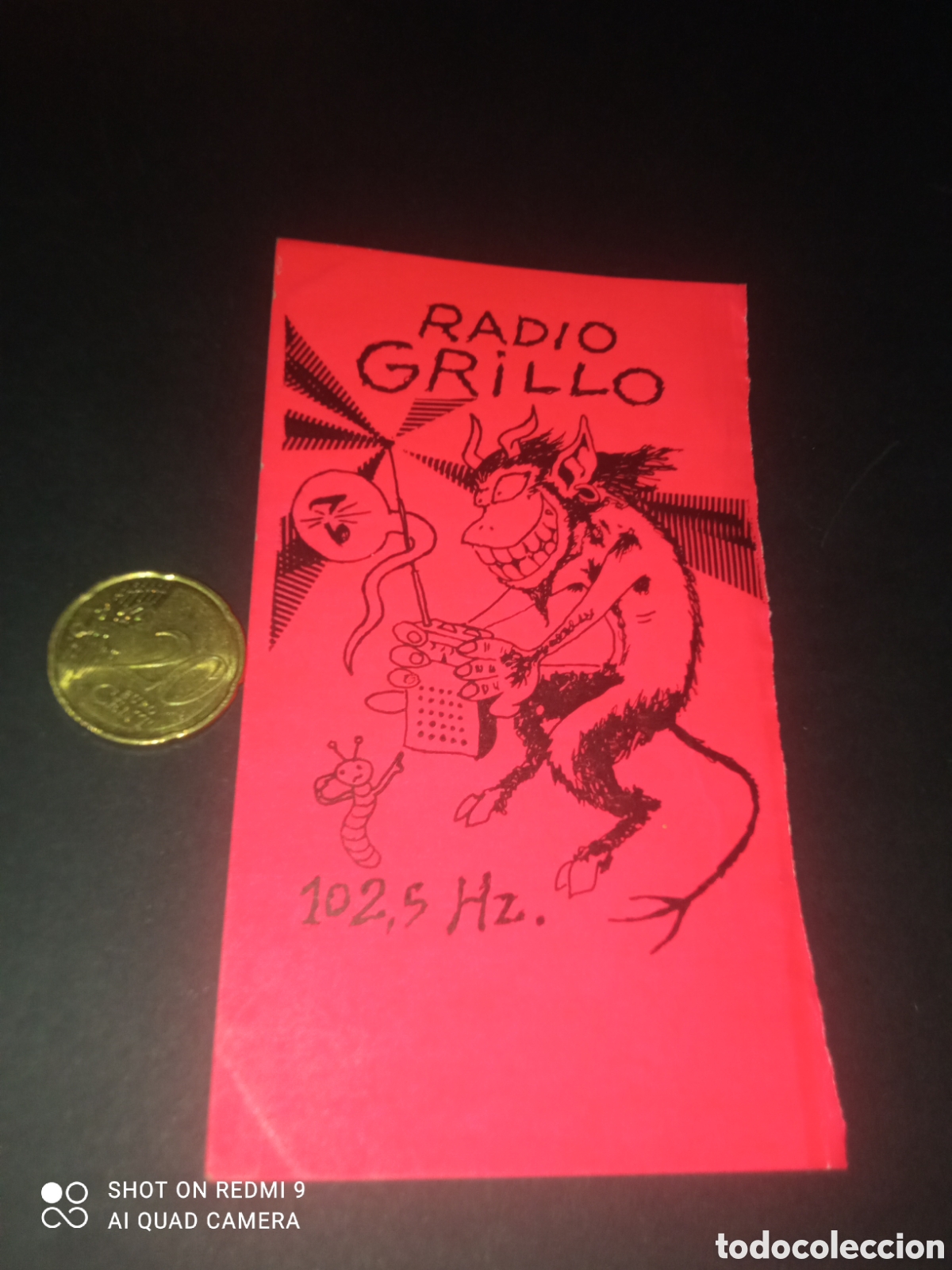 Pegatinas de colecci&oacute;n: PEGATINA A&Ntilde;OS 80s radio grillo