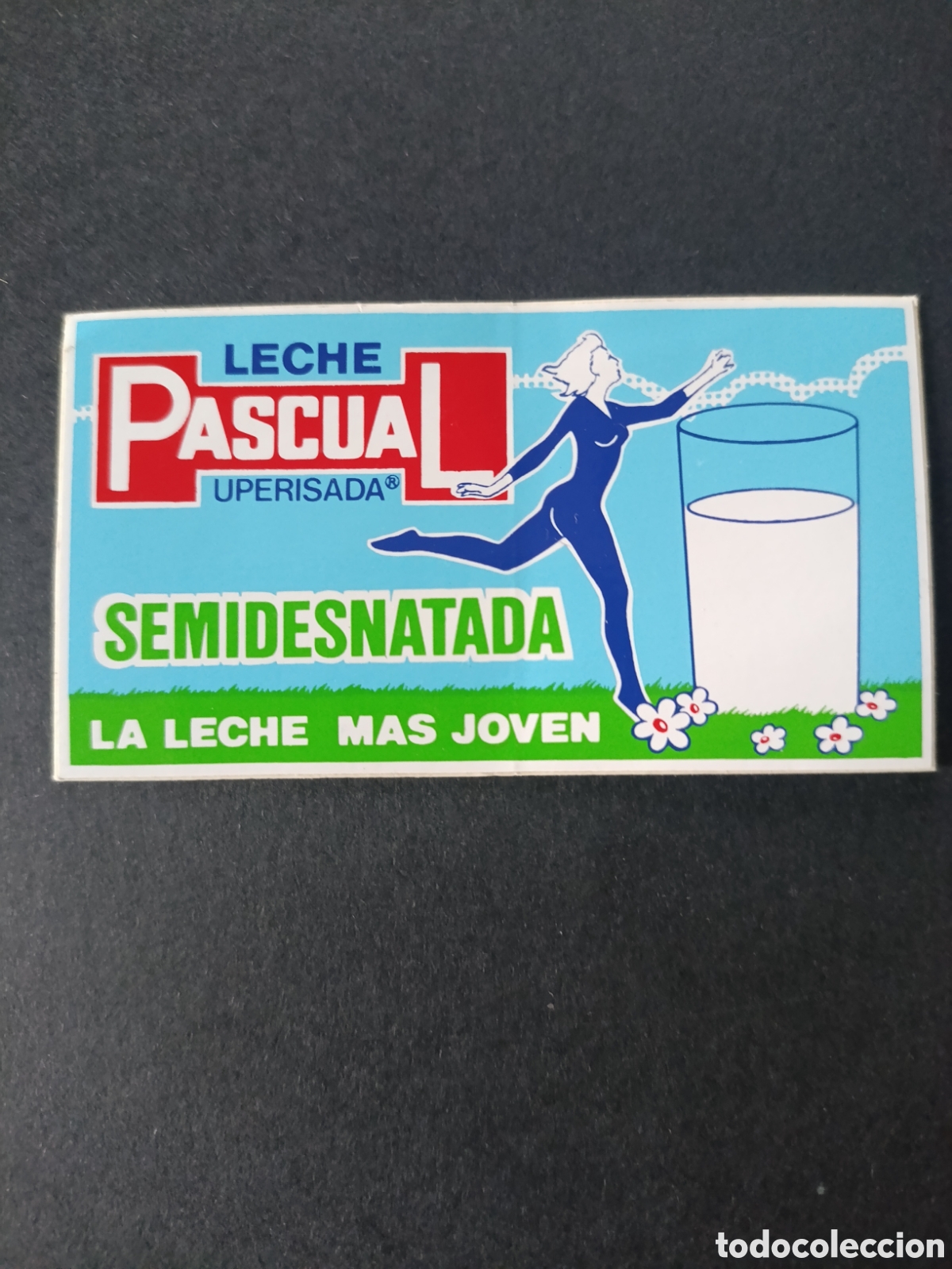 Pegatinas de colecci&oacute;n: LECHE PASCUAL [ PEGATINA A&Ntilde;OS 80 NUEVA ]
