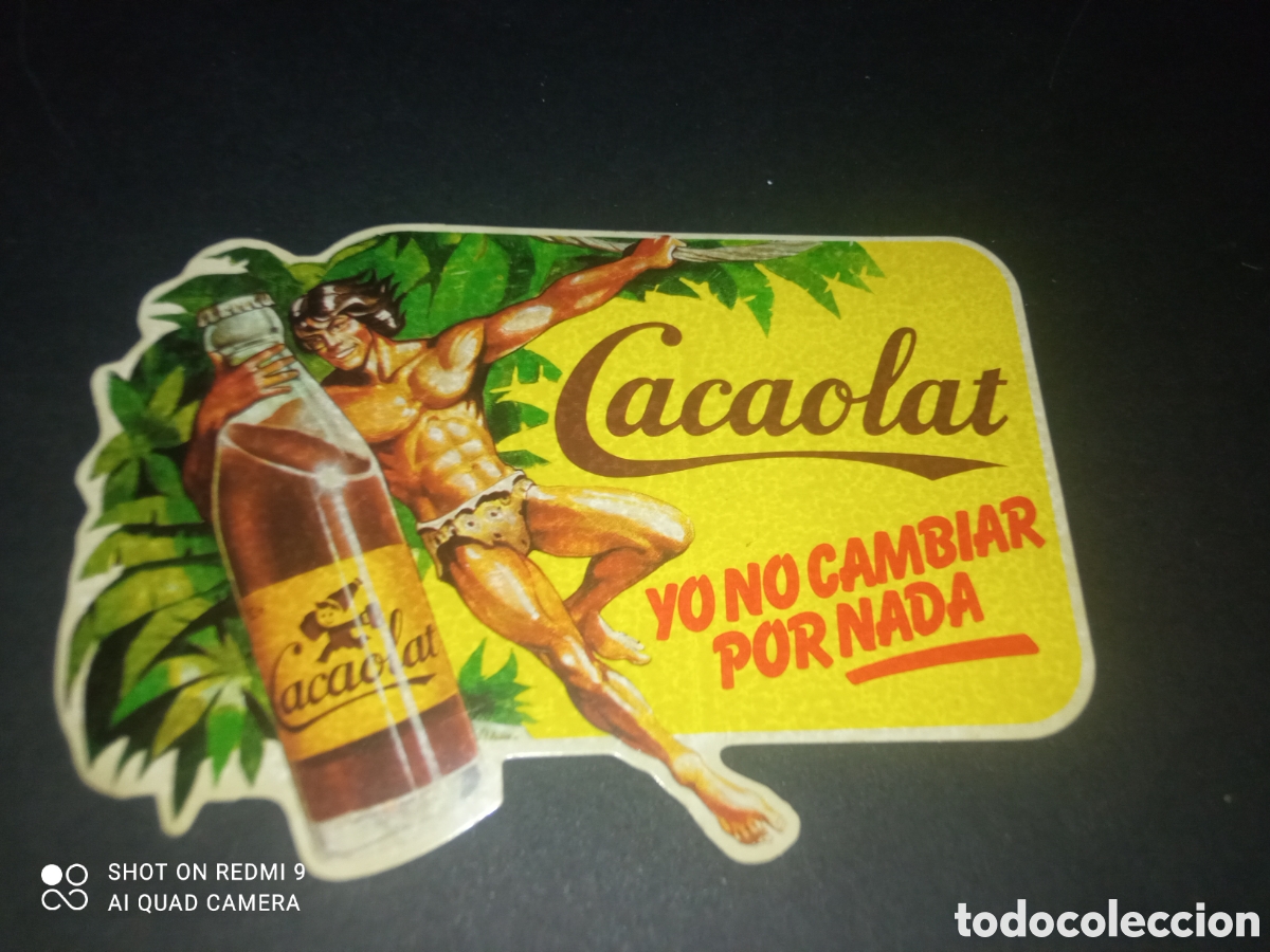 Pegatinas de colecci&oacute;n: !!PEGATINA CACAOLAT MUY RARA A&Ntilde;OS 80s !!