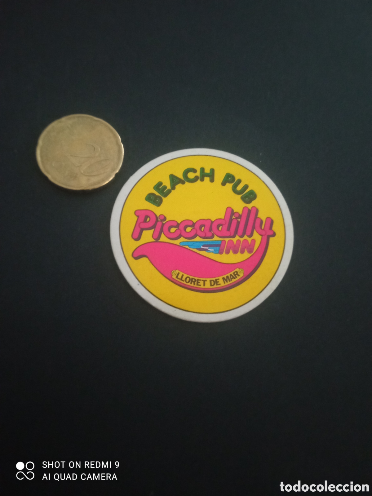 Pegatinas de colecci&oacute;n: PEGATINA A&Ntilde;OS 80s beach pub piccadilly