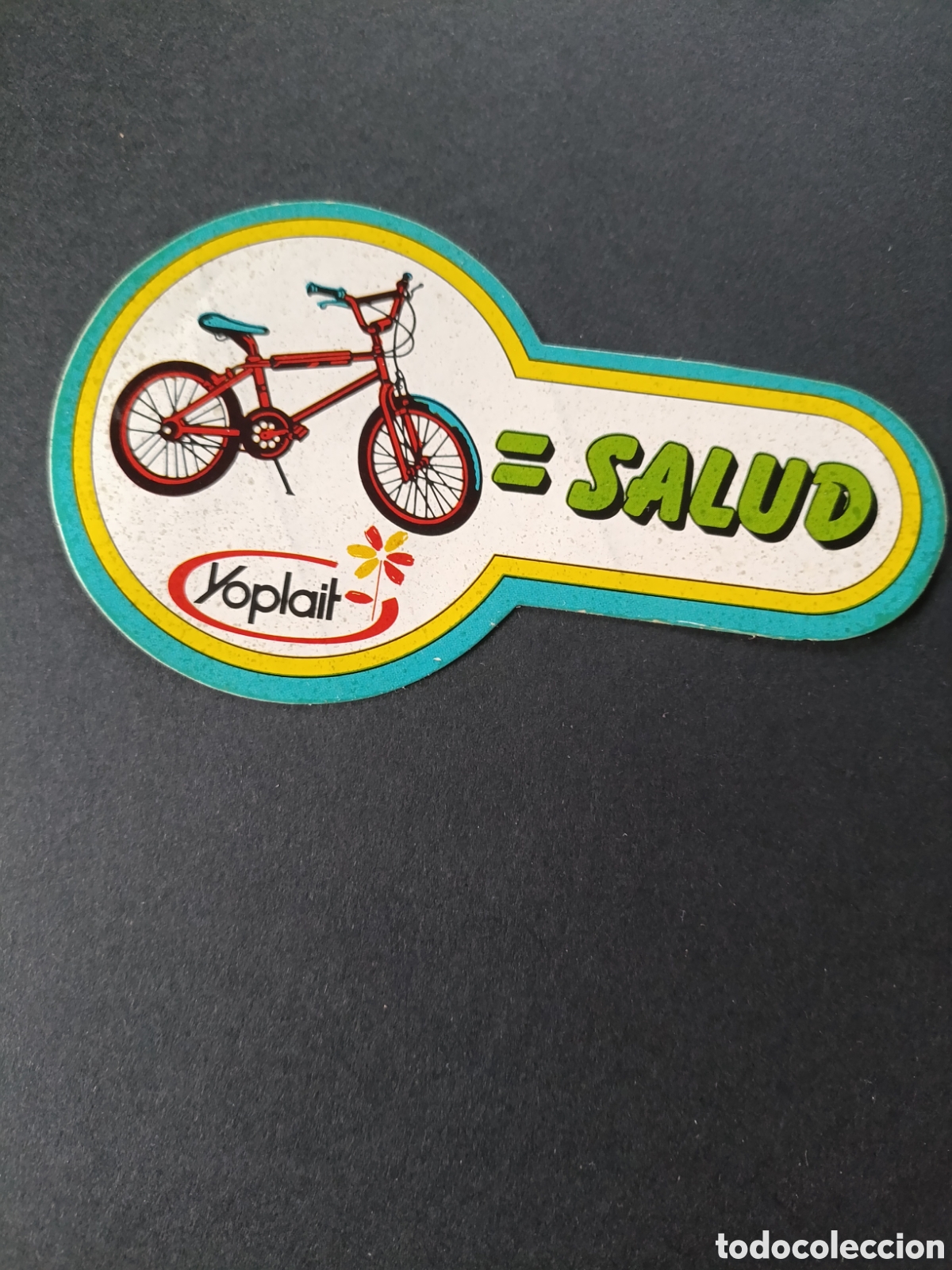 Pegatinas de colecci&oacute;n: = SALUD [ PEGATINA A&Ntilde;OS 80 NUEVA YOPLAIT ]