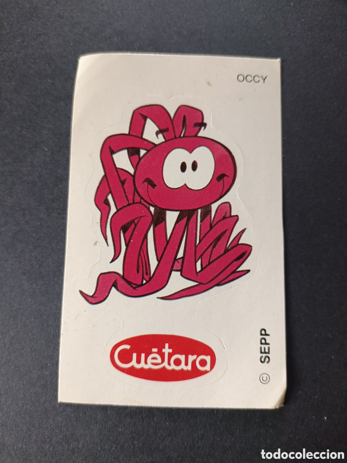 Pegatinas de colecci&oacute;n: OCCY CUETARA [ PEGATINA A&Ntilde;OS 80 NUEVA YOPLAIT ]