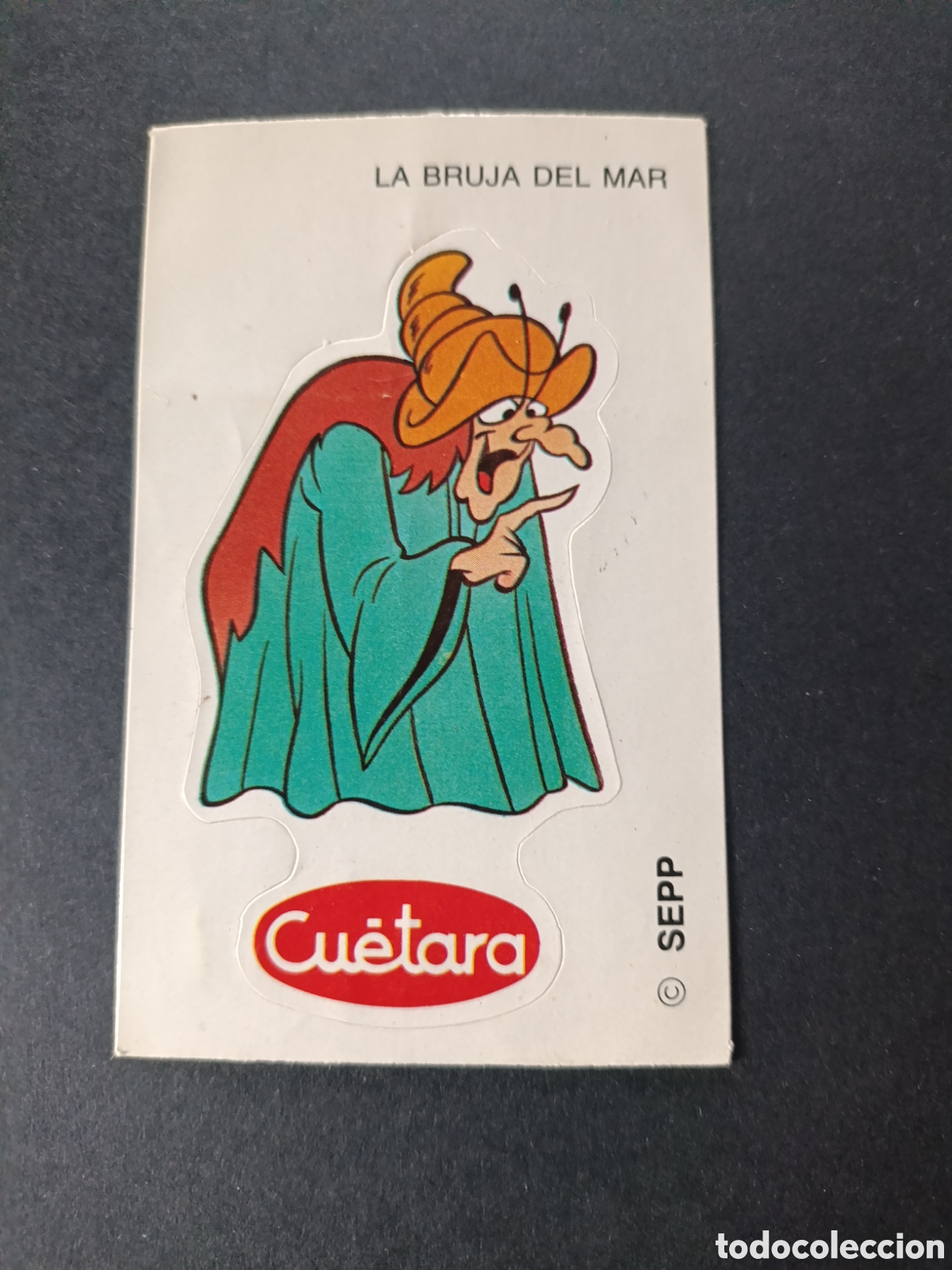 Pegatinas de colecci&oacute;n: LA BRUJA DEL MAR CUETARA [ PEGATINA A&Ntilde;OS 80 NUEVA YOPLAIT ]