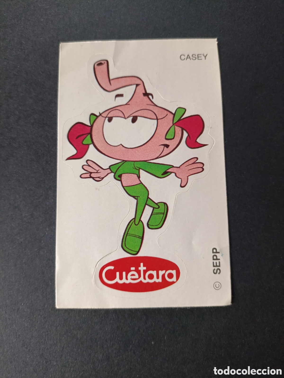 Pegatinas de colecci&oacute;n: CASEY CUETARA [ PEGATINA A&Ntilde;OS 80 NUEVA ]