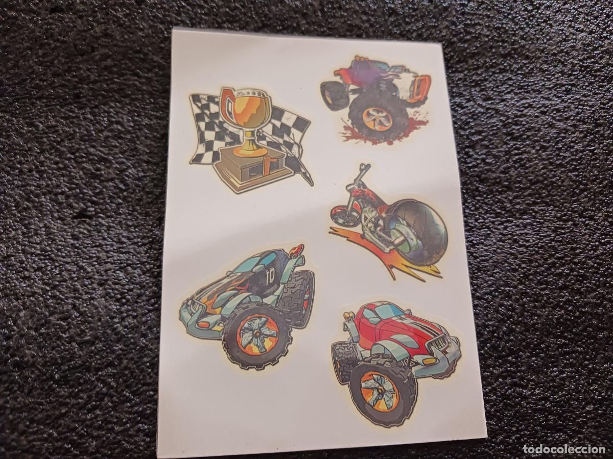 Sammlung von Aufklebern: calcomanias o tatuajes temporales de holo toyz metal mania