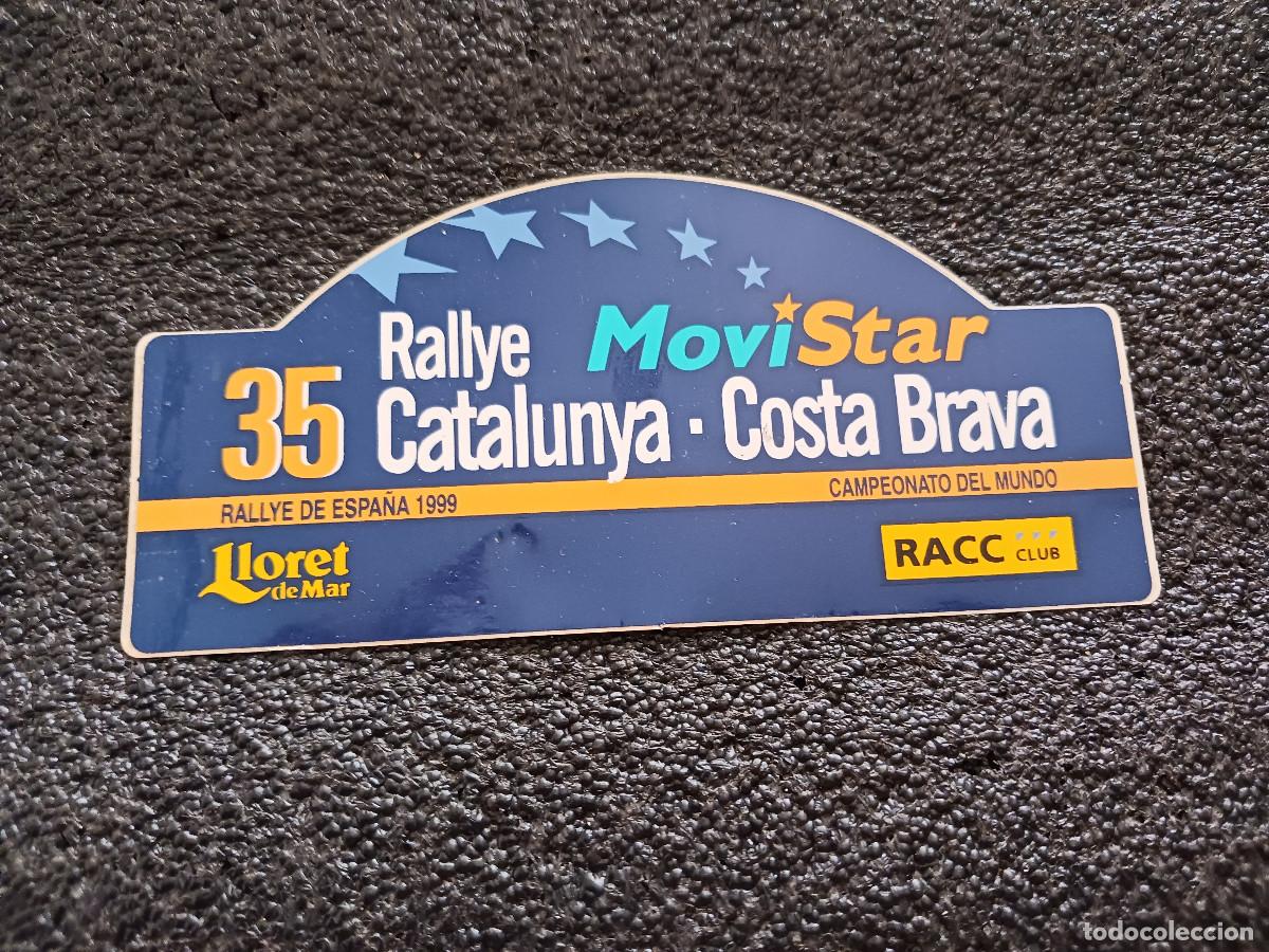 Pegatinas de colecci&oacute;n: PEGATINA 35 RALLYE CATALUNYA COSTA BRAVA HISTORIC 1999