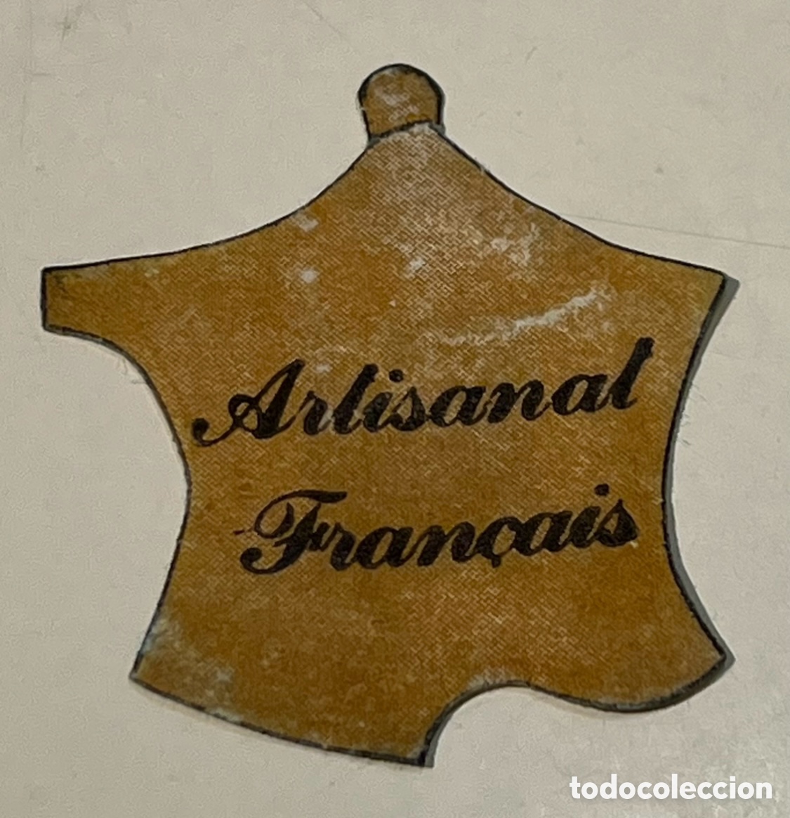 Pegatinas de colecci&oacute;n: Pegatina. Artisanal Francais. A&ntilde;os 80.
