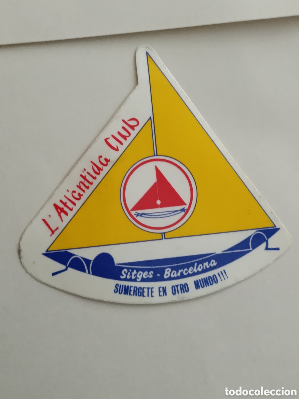 Pegatinas de colecci&oacute;n: L.ATLIANCTIDA CLUB [ PEGATINA A&Ntilde;OS 80 ]