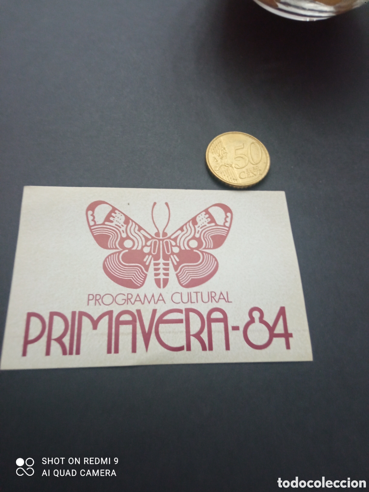Pegatinas de colecci&oacute;n: Primavera 84 PEGATINAS A&Ntilde;OS 80S