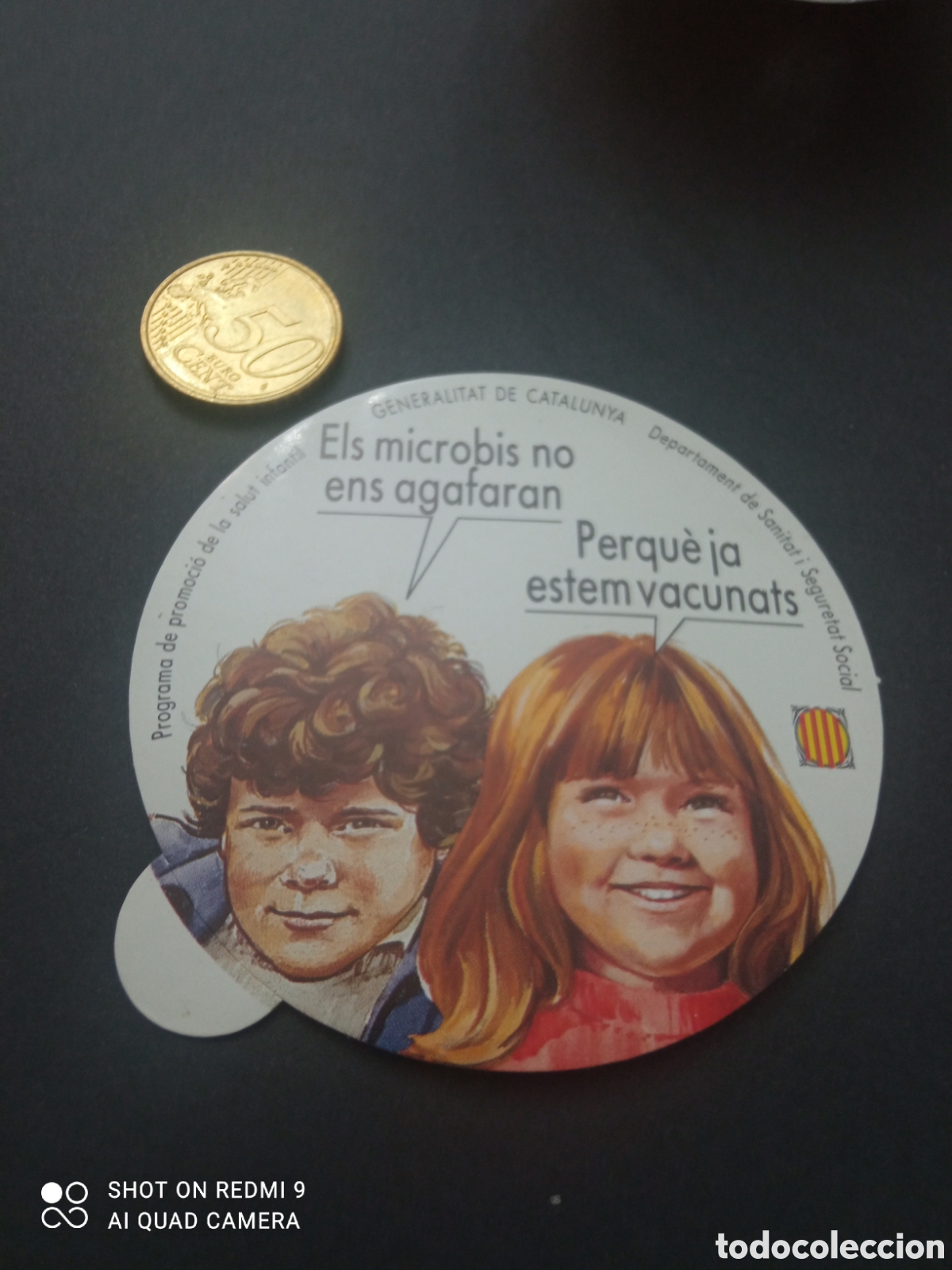 Pegatinas de colecci&oacute;n: Els microbis no en agafar&aacute;n PEGATINAS A&Ntilde;OS 80S