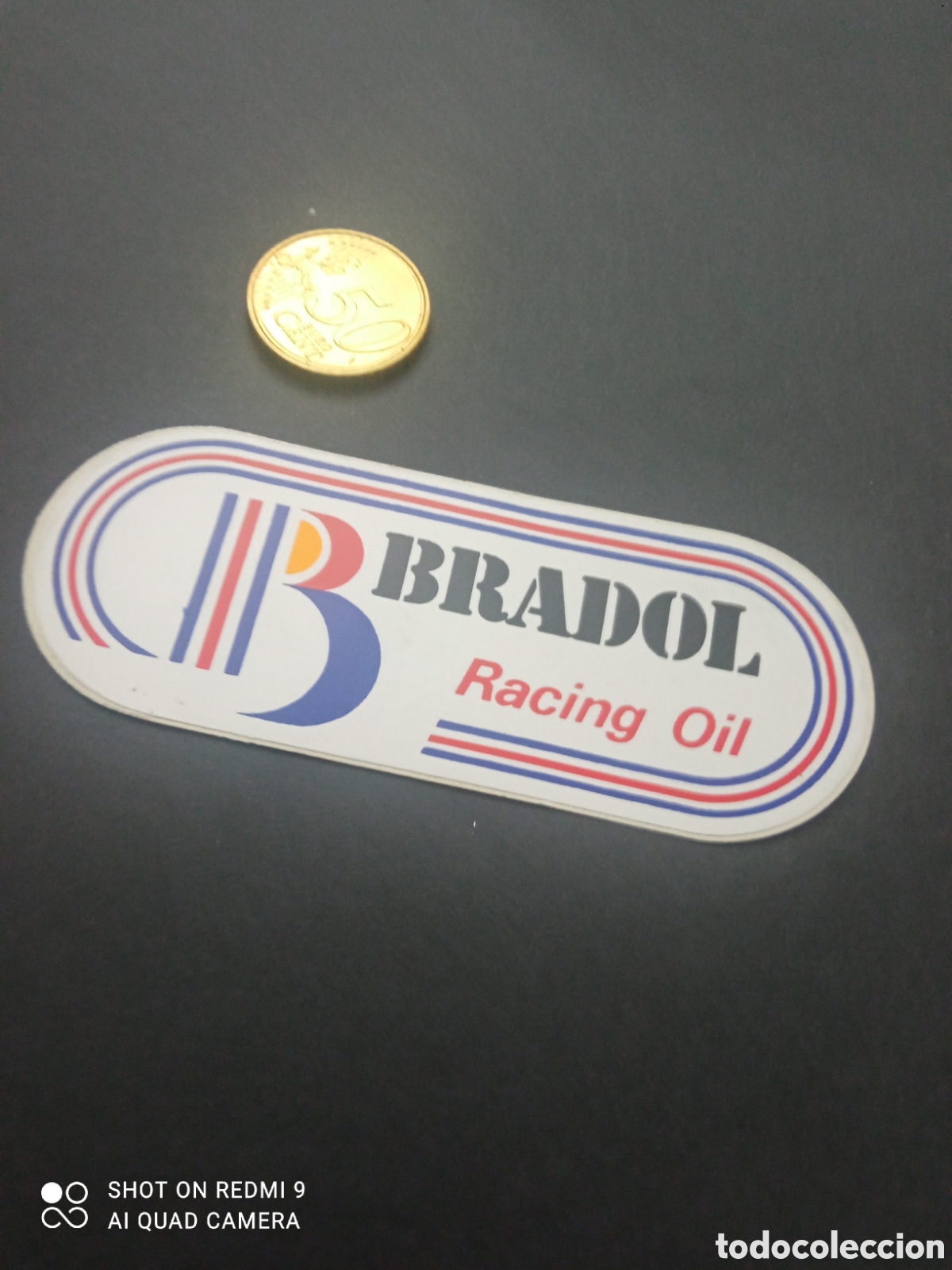 Pegatinas de colecci&oacute;n: Brandol Racing oil PEGATINAS A&Ntilde;OS 80S