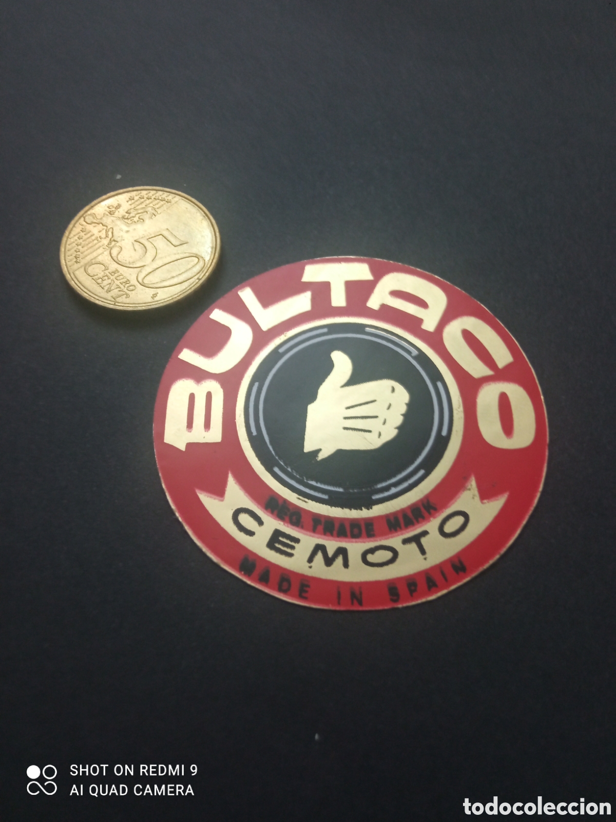 Pegatinas de colecci&oacute;n: Bultaco cmoto PEGATINAS A&Ntilde;OS 80S