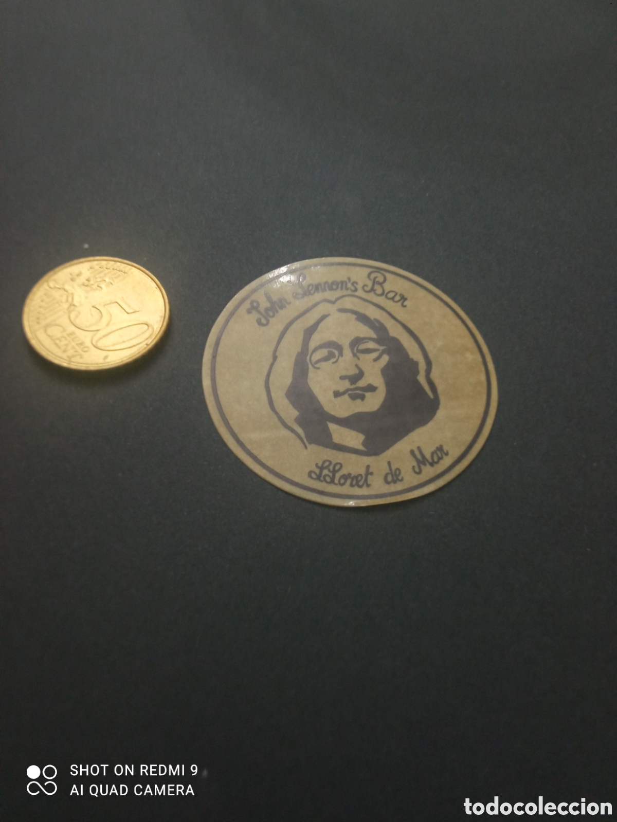 Pegatinas de colecci&oacute;n: John Lennon bar PEGATINAS A&Ntilde;OS 80S