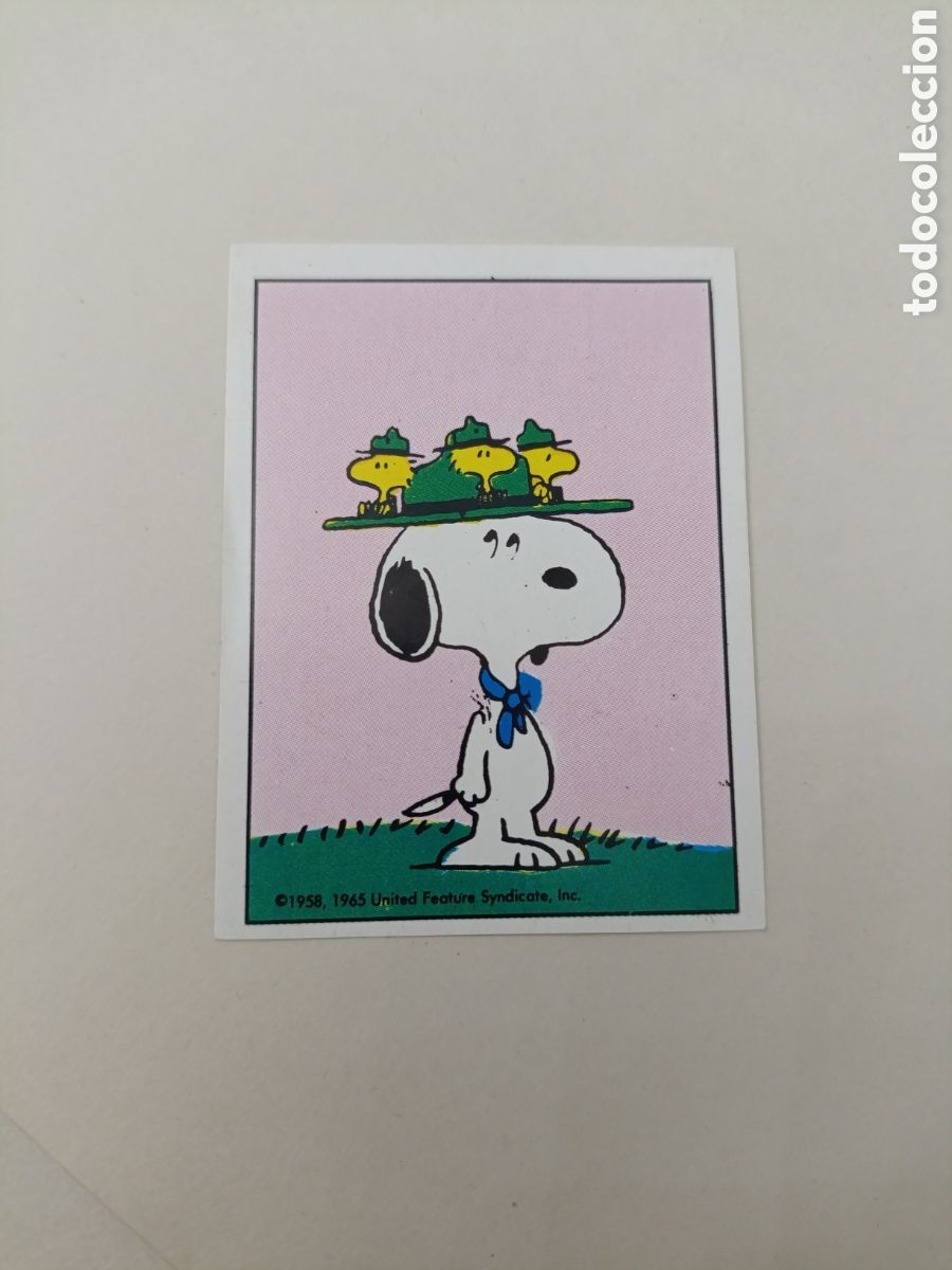 Pegatinas de colecci&oacute;n: SNOPPY [ PEGATINA A&Ntilde;OS 80 ]