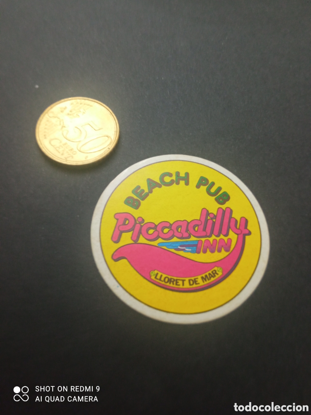 Pegatinas de colecci&oacute;n: Beach pub piccadilly PEGATINAS A&Ntilde;OS 80S