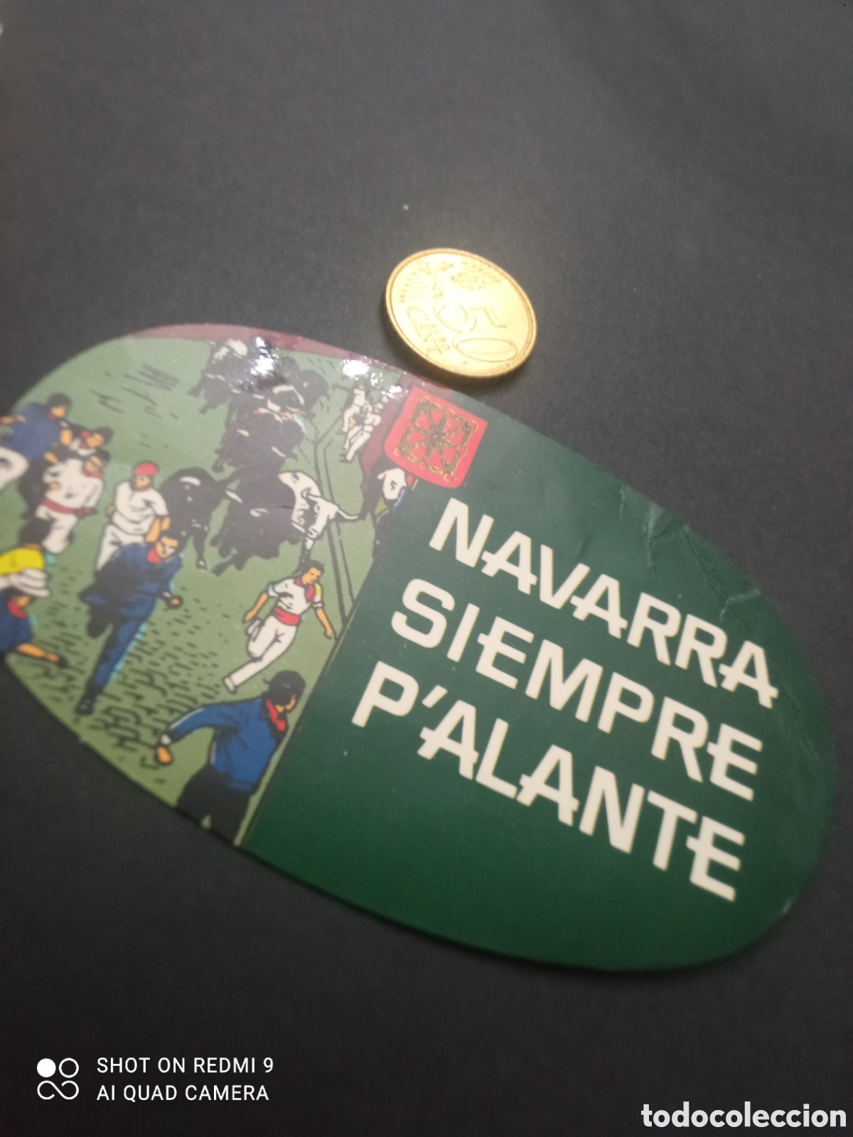 Pegatinas de colecci&oacute;n: Navarra siempre palante PEGATINAS A&Ntilde;OS 80S
