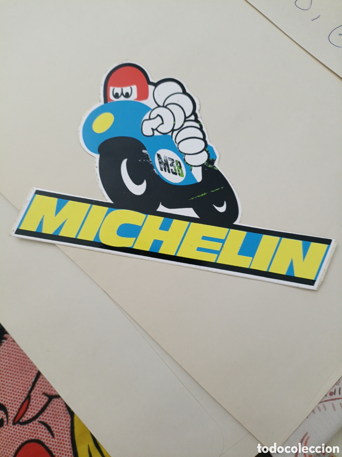 Pegatinas de colecci&oacute;n: MICHELIN [ PEGATINA A&Ntilde;OS 80 ]