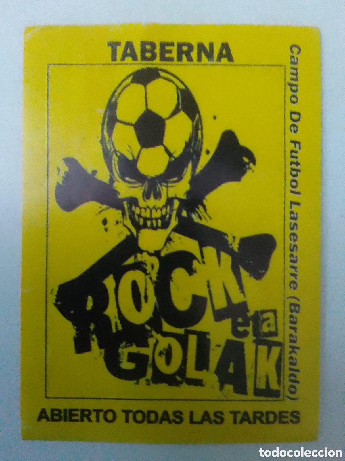 Pegatinas de colecci&oacute;n: Pegatina TABERNA ROCK eta GOLAK.