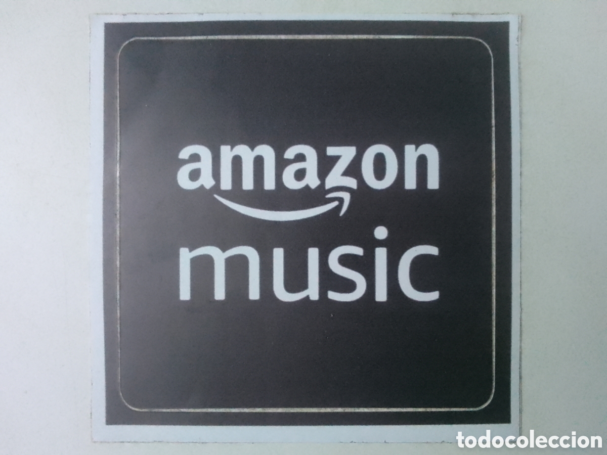 Pegatinas de colecci&oacute;n: Pegatina amazon music.