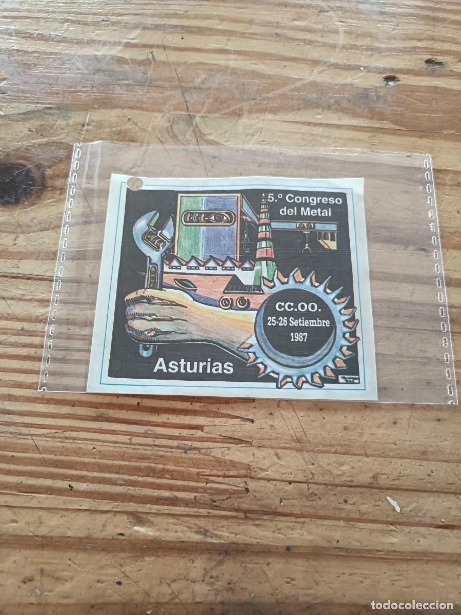 Autocolantes de cole&ccedil;&atilde;o: PEGATINA - ADHESIVO - POLITICA - A&Ntilde;OS 80. DESPEGADA