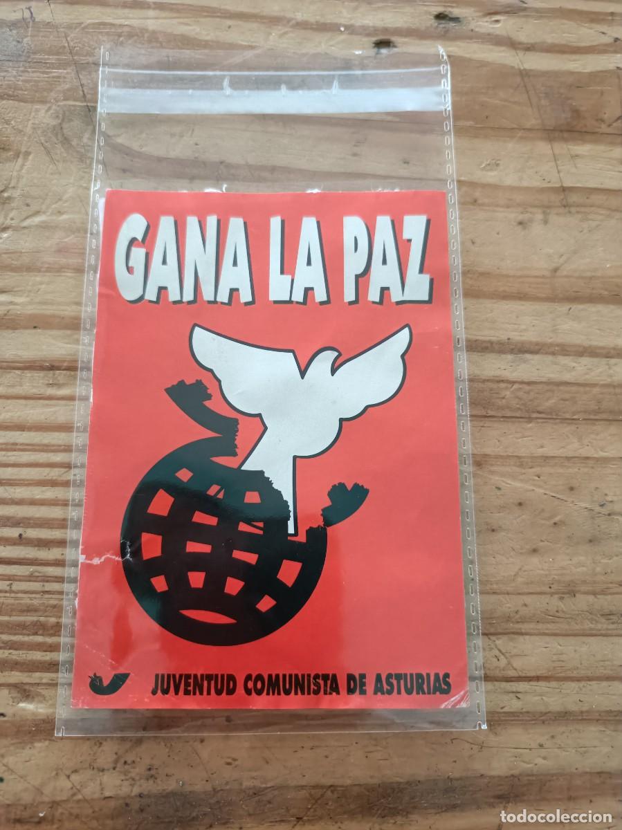 Pegatinas de colecci&oacute;n: PEGATINA - ADHESIVO - POLITICA - A&Ntilde;OS 80. DESPEGADA