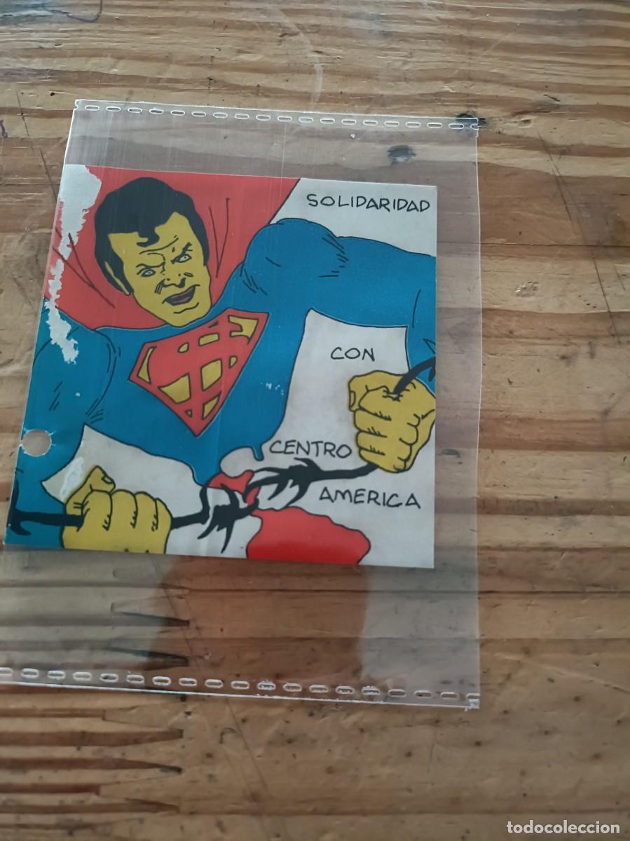 Collection stickers: PEGATINA - ADHESIVO - POLITICA - A&Ntilde;OS 80. DESPEGADA