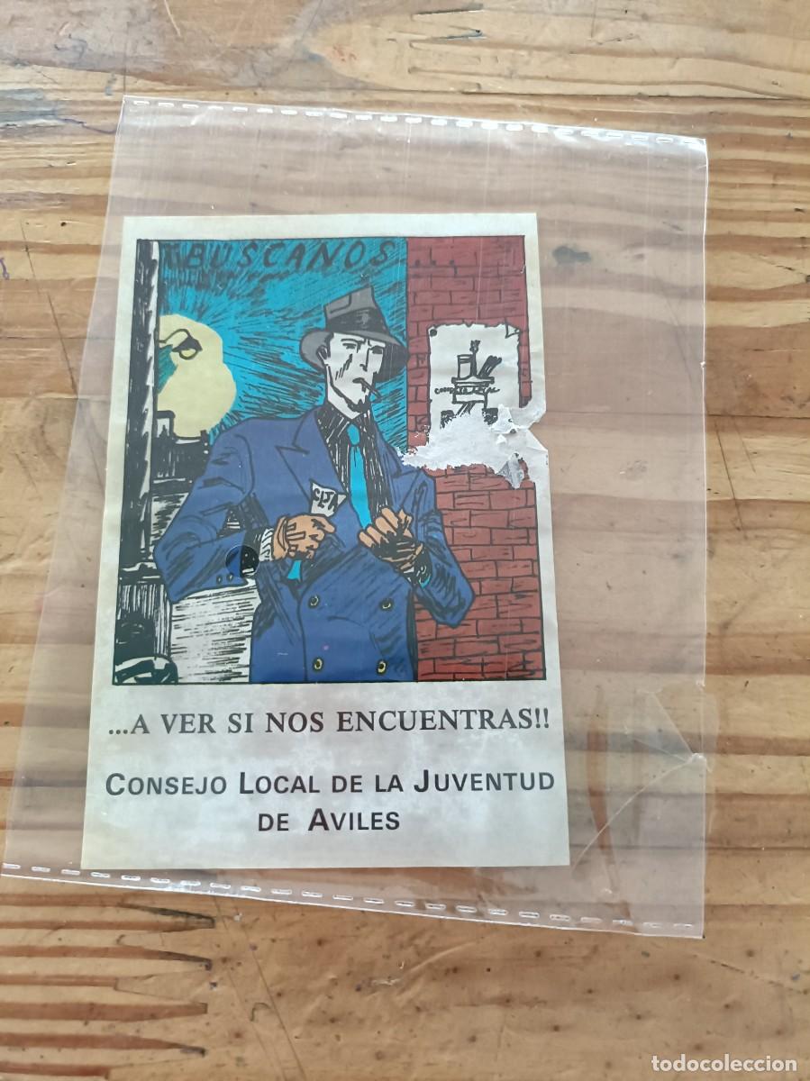 Collection stickers: PEGATINA - ADHESIVO - POLITICA - A&Ntilde;OS 80. DESPEGADA